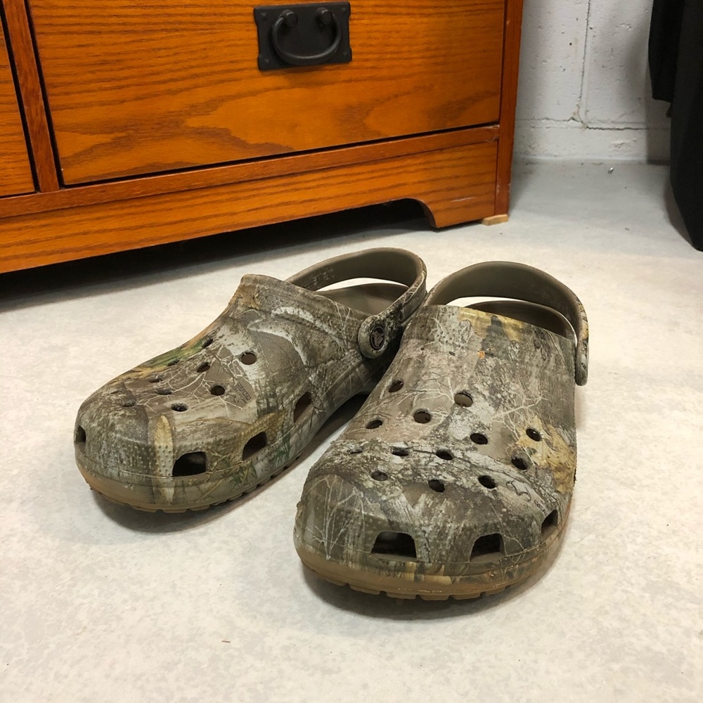 Camo Crocs